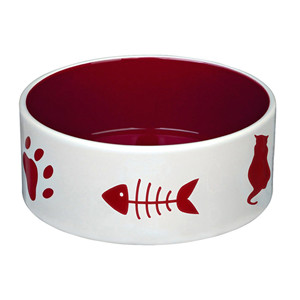 Custom ceramic pet bowl